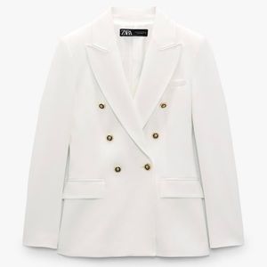 Tailored Double Breasted Blazer